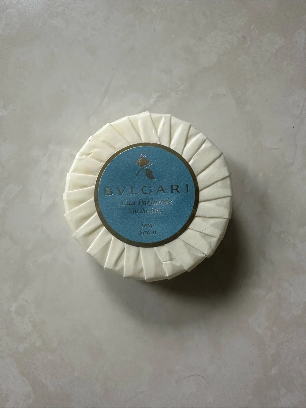 Bulgari White & Blue Luxury Soap